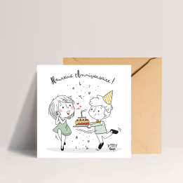 Carte – Anniversaire