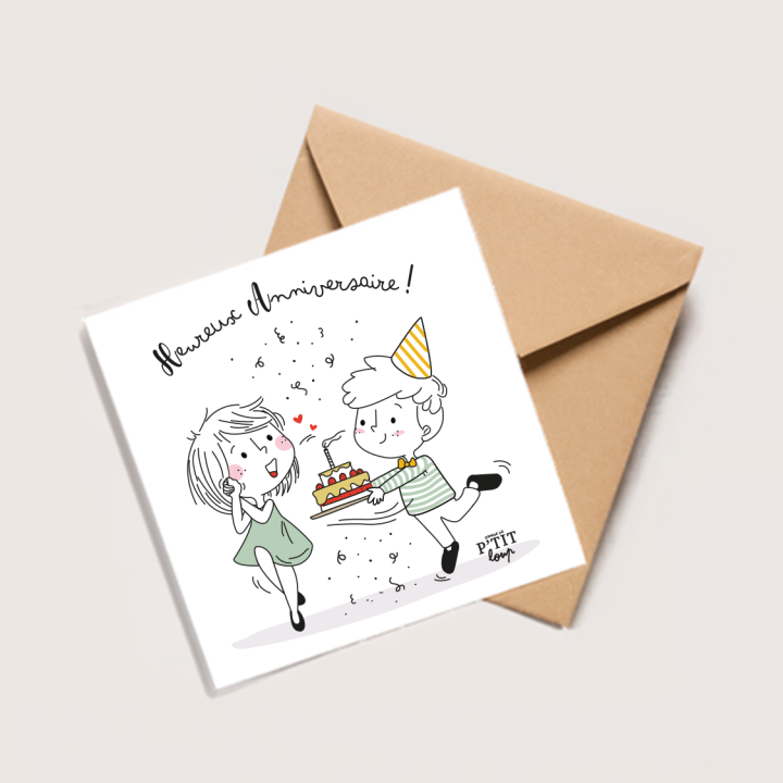 Carte – Anniversaire